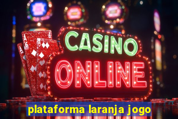 plataforma laranja jogo